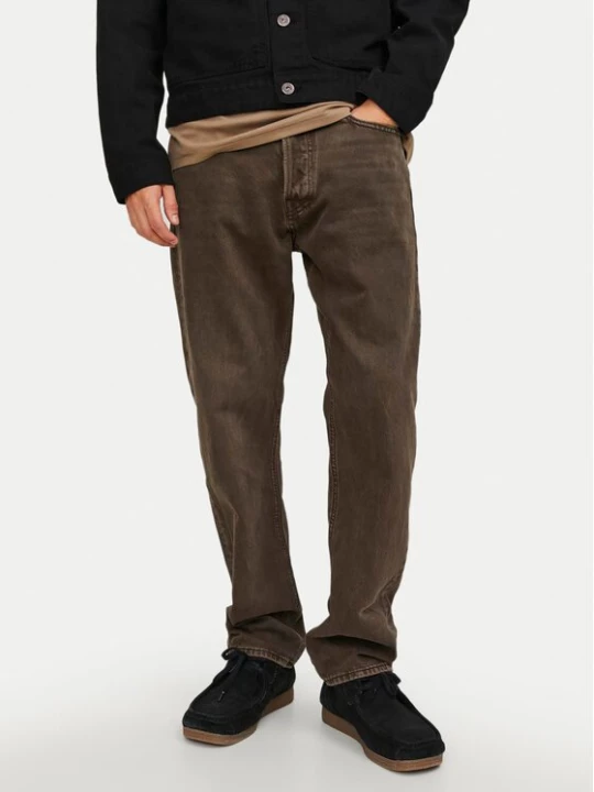 Obrázek produktu Jack & Jones Jeansy Chris 12246401 Hnědá Relaxed Fit