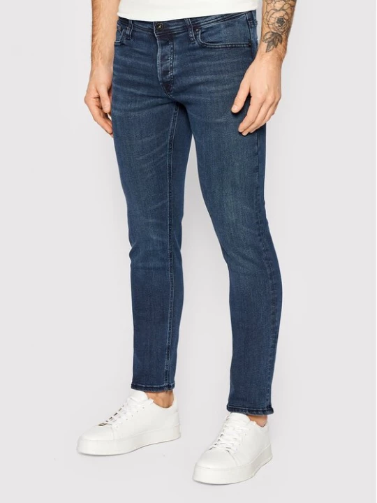 Obrázek produktu Jack & Jones Jeansy Glenn 12173407 Tmavomodrá Slim Fit