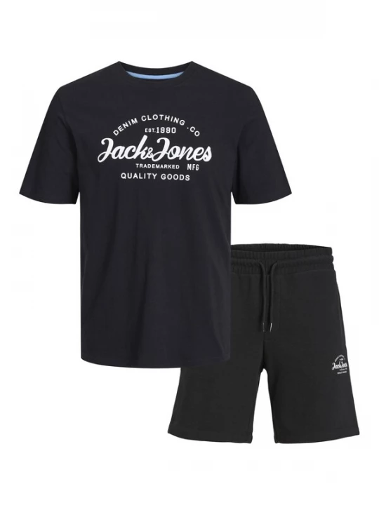 Obrázek produktu JACK & JONES Joggingová souprava 'JJForest' černá / bílá