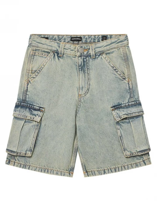 Obrázek produktu Jack & Jones Junior Džínové šortky Alex 12278977 Modrá Baggy Fit