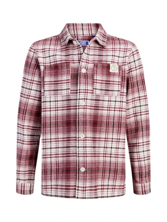 Obrázek produktu Jack & Jones Junior Košile 'Frederiksberg' červená / bílá