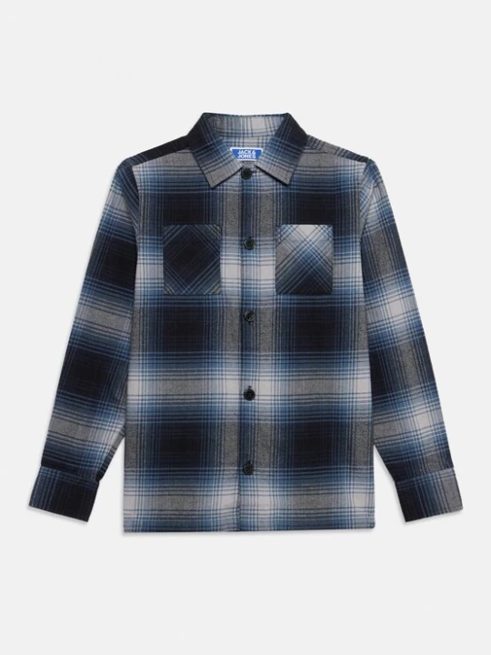 Obrázek produktu Jack & Jones Junior Košile 'JJEJACKSON' modrá / tmavě modrá