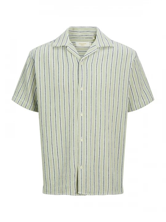 Obrázek produktu Jack & Jones Junior Košile 'JORCOBA' pastelově zelená / černá / bílá