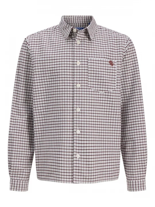 Obrázek produktu Jack & Jones Junior Košile 'JORFREDERIKSBERG' tmavě hnědá / černá / bílá