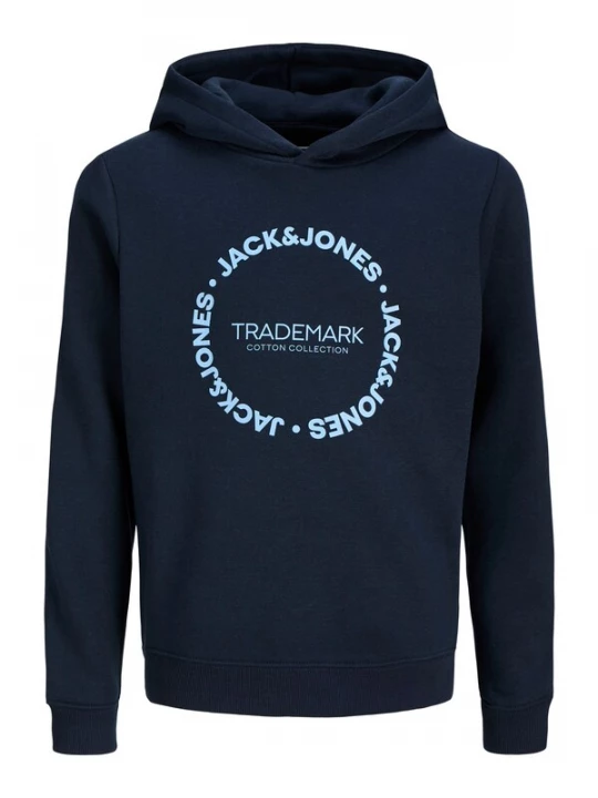 Obrázek produktu Jack & Jones Junior Mikina 'JJBENSON' námořnická modř / světlemodrá