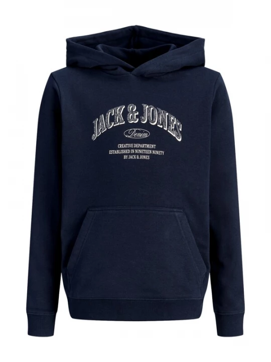 Obrázek produktu Jack & Jones Junior Mikina 'JJEDenver' tmavě modrá / šedá / bílá