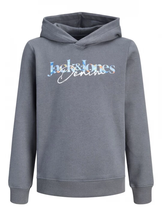 Obrázek produktu Jack & Jones Junior Mikina 'JJTOM' azurová / šedá / oranžová / bílá