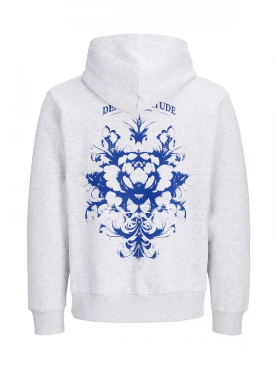 Obrázek produktu Jack & Jones Junior Mikina 'JJTRADITION' modrá / bílý melír