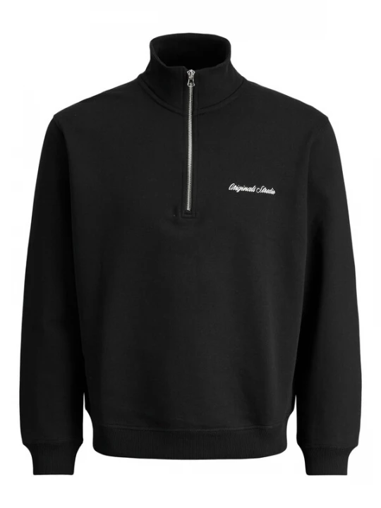 Obrázek produktu Jack & Jones Junior Mikina 'JORNorrebro' černá / bílá