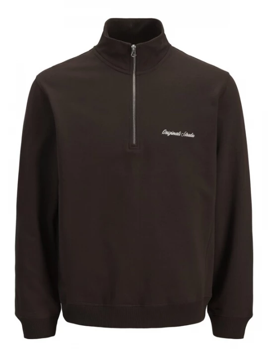 Obrázek produktu Jack & Jones Junior Mikina 'JORNorrebro' čokoládová / bílá