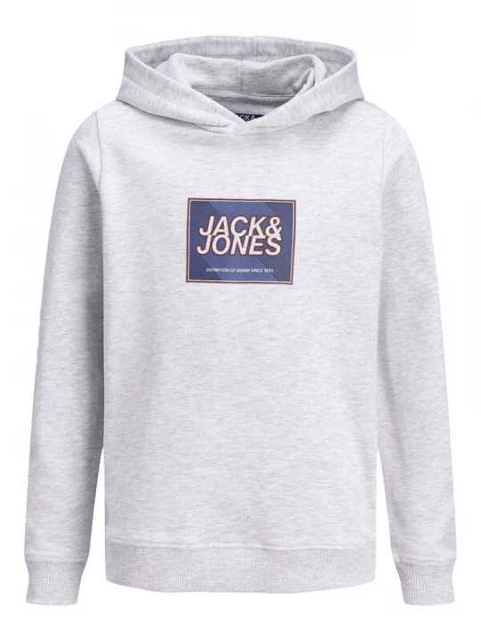 Obrázek produktu Jack & Jones Junior Mikina marine modrá / žlutá / bílý melír