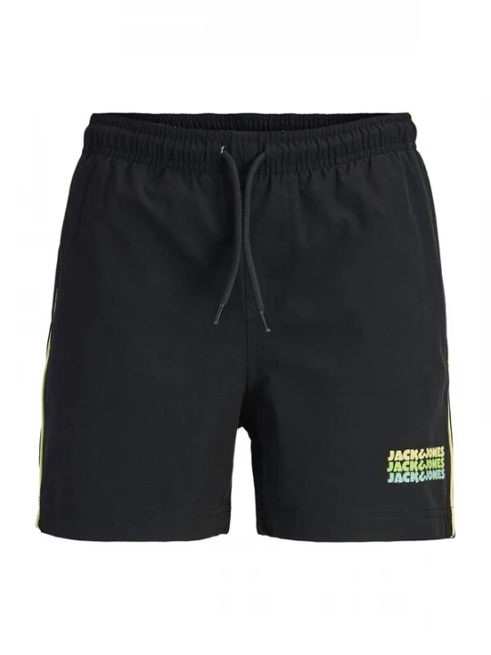 Obrázek produktu Jack & Jones Junior Plavecké šortky 'JPSTMAUI' chladná modrá / světle žlutá / jablko / černá