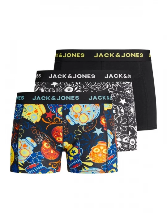 Obrázek produktu Jack & Jones Junior Spodní prádlo 'Sugar'  námořnická modř / žlutá / černá / bílá