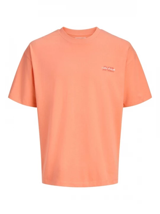 Obrázek produktu Jack & Jones Junior Tričko 'JCOETERNA' oranžová / humrová / bílá