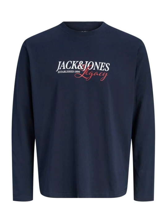 Obrázek produktu Jack & Jones Junior Tričko 'JJ Jade' námořnická modř / jasně červená / bílá