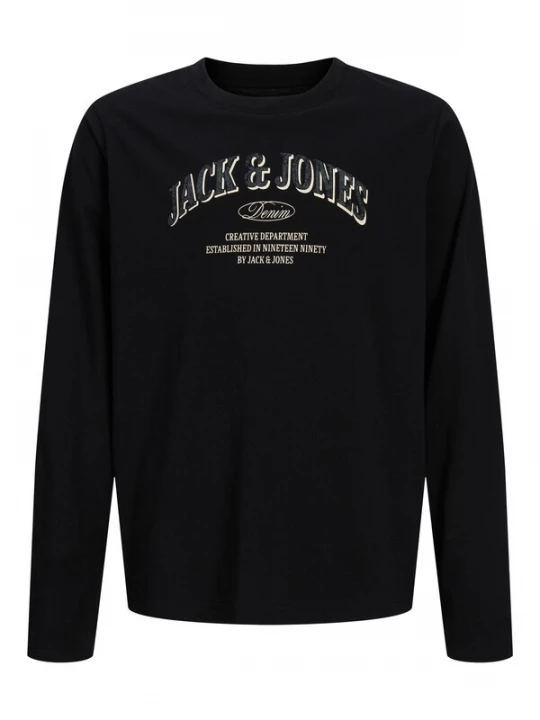 Obrázek produktu Jack & Jones Junior Tričko 'JJEDENVER' krémová / černá