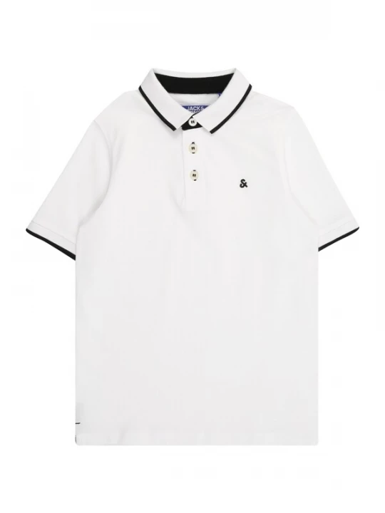Obrázek produktu Jack & Jones Junior Tričko 'JJEPaulos' černá / bílá