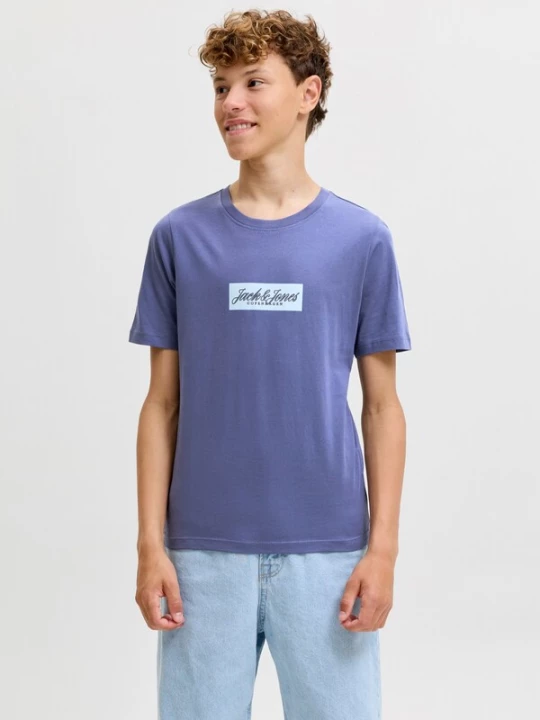Obrázek produktu Jack & Jones Junior Tričko 'JORNORREBRO' modrá / světlemodrá