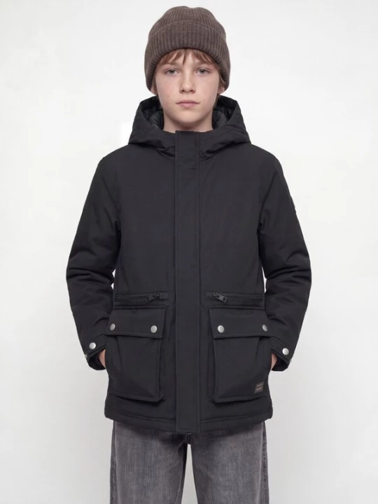 Obrázek produktu Jack & Jones Junior Zimní bunda 'JJEWOLF' černá