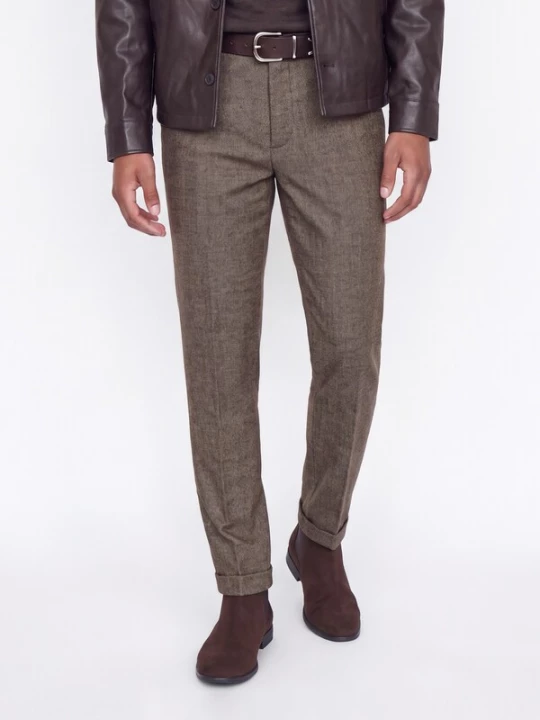 Obrázek produktu JACK & JONES Kalhoty s puky 'JPSTOLLIE BLAKE' mokka