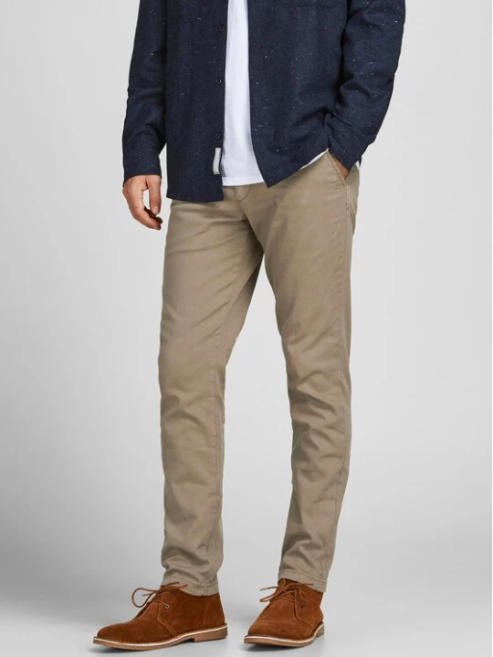 Obrázek produktu Jack & Jones Kalhoty z materiálu Marco Dave 12174307 Béžová Slim Fit