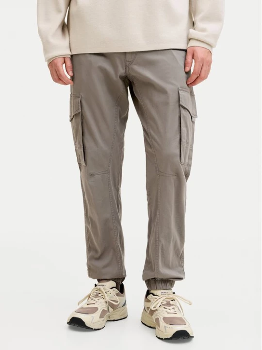 Obrázek produktu Jack & Jones Kalhoty z materiálu Paul Flake 12139912 Šedá Regular Fit