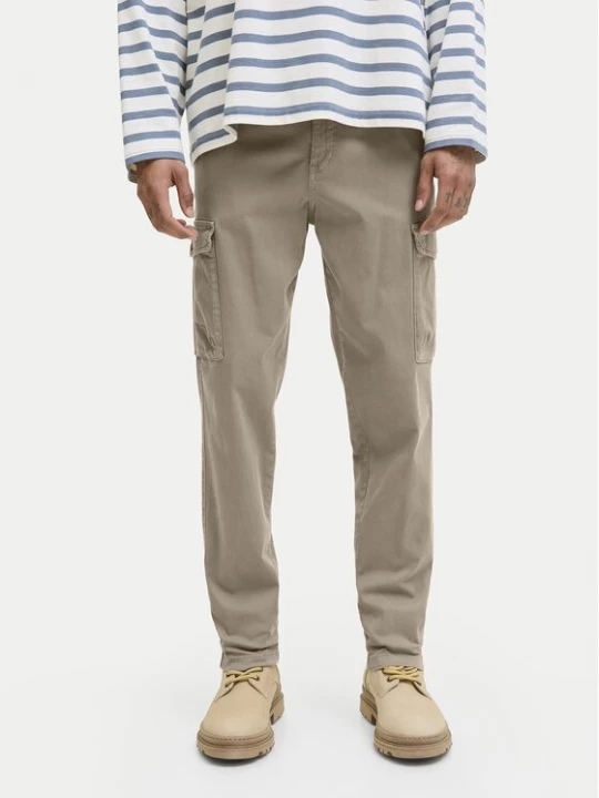 Obrázek produktu Jack & Jones Kalhoty z materiálu Stace Arthur 12282388 Béžová Regular Fit
