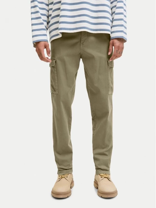 Obrázek produktu Jack & Jones Kalhoty z materiálu Stace Arthur 12282388 Khaki Regular Fit