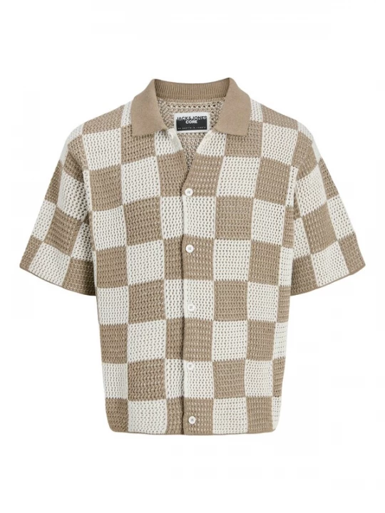 Obrázek produktu JACK & JONES Kardigan 'Jcoathletico'  velbloudí / tmavě béžová