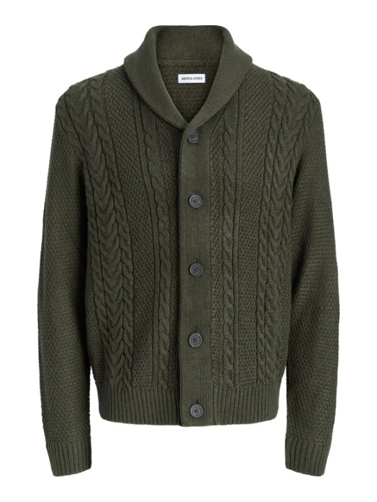 Obrázek produktu JACK & JONES Kardigan 'JJJames' tmavě zelená