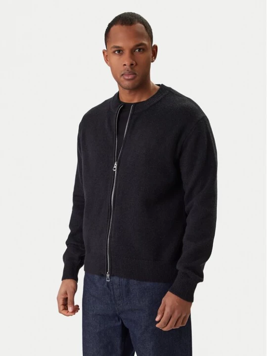 Obrázek produktu Jack & Jones Kardigan Scope 12286797 Černá Relaxed Fit