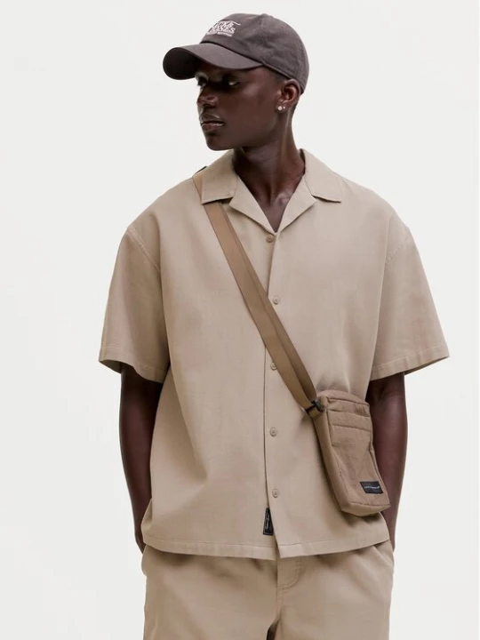 Obrázek produktu Jack & Jones Košile Global 12295551 Béžová Relaxed Fit
