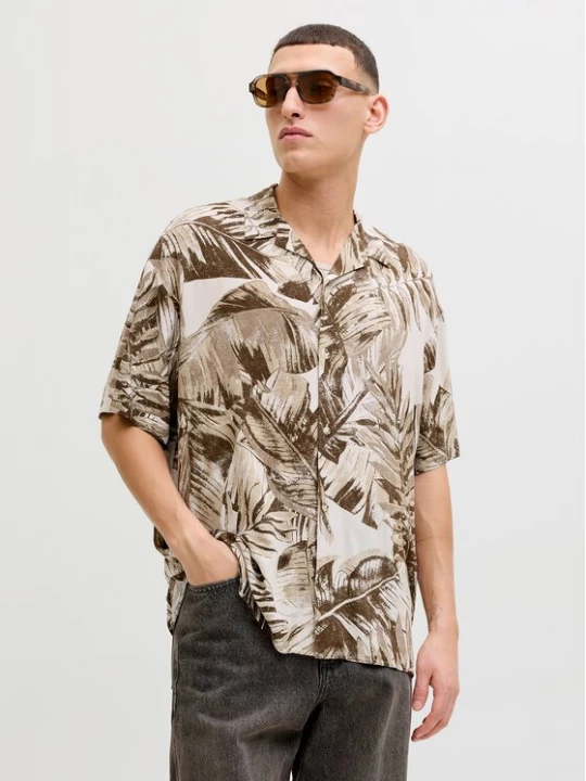 Obrázek produktu Jack & Jones Košile Jeff 12288854 Hnědá Relaxed Fit