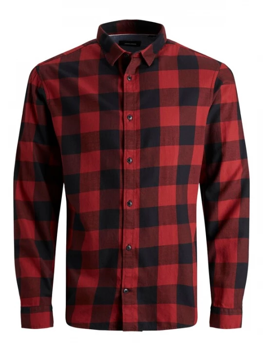 Obrázek produktu JACK & JONES Košile 'JJEGingham' krvavě červená / černá