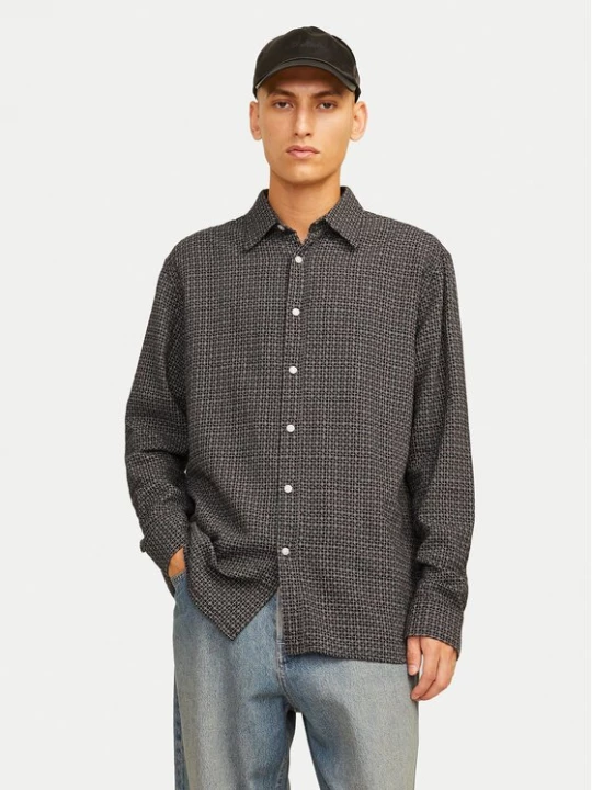 Obrázek produktu Jack & Jones Košile Joshua 12260673 Hnědá Relaxed Fit