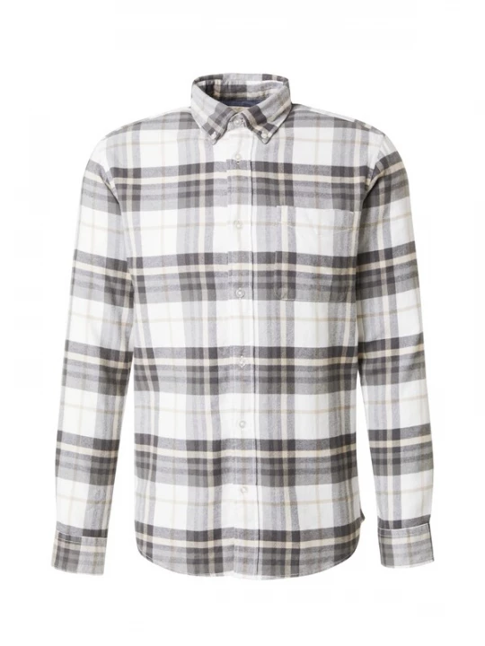 Obrázek produktu JACK & JONES Košile 'JPRBLunorris' písková / šedá / tmavě šedá / bílá
