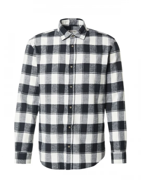 Obrázek produktu JACK & JONES Košile 'JWHJOSHUA' černá / bílá