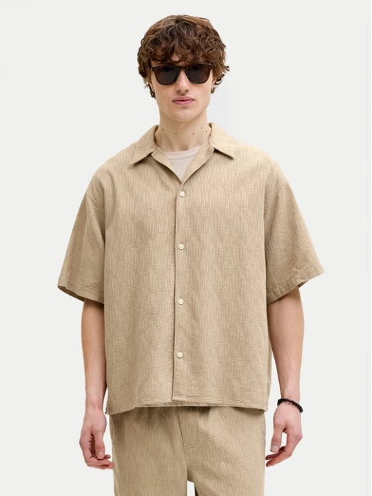 Obrázek produktu Jack & Jones Košile Montauk 12293555 Béžová Regular Fit