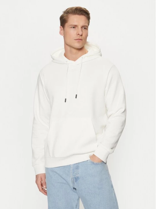 Obrázek produktu Jack & Jones Mikina Bradley 12249340 Écru Relaxed Fit Krémová