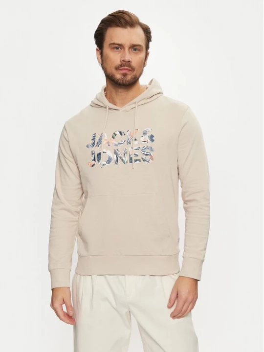 Obrázek produktu Jack & Jones Mikina Bryan 12268128 Béžová Relaxed Fit
