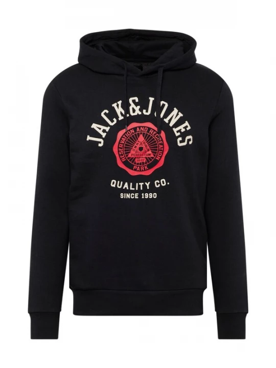 Obrázek produktu JACK & JONES Mikina červená / černá / bílá