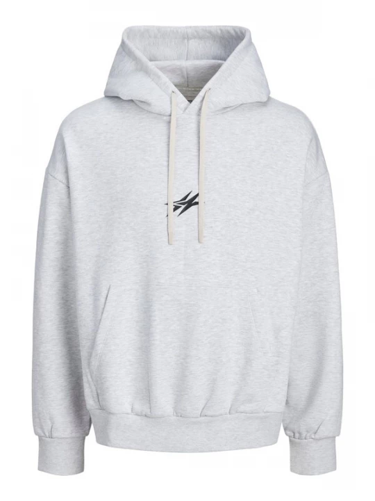 Obrázek produktu JACK & JONES Mikina 'JCOCNZ BERLIN' černá / bílý melír