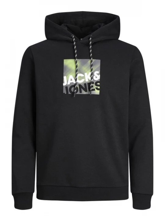 Obrázek produktu JACK & JONES Mikina 'JCOLogan' šedá / jablko / černá / bílá