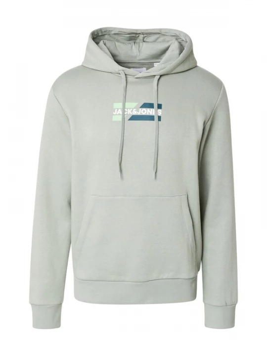 Obrázek produktu JACK & JONES Mikina 'JJECorp' marine modrá / mátová / světle zelená / bílá