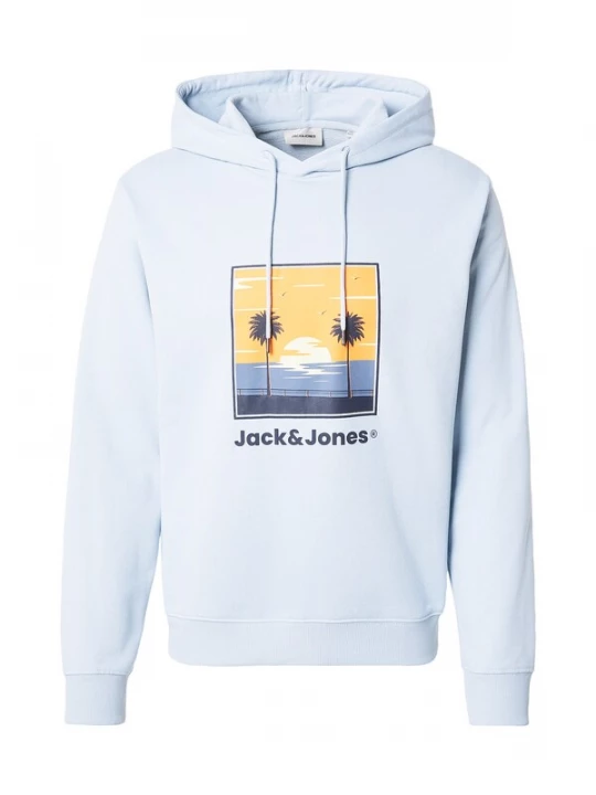 Obrázek produktu JACK & JONES Mikina 'JJPERRY' marine modrá / nebeská modř / zlatě žlutá