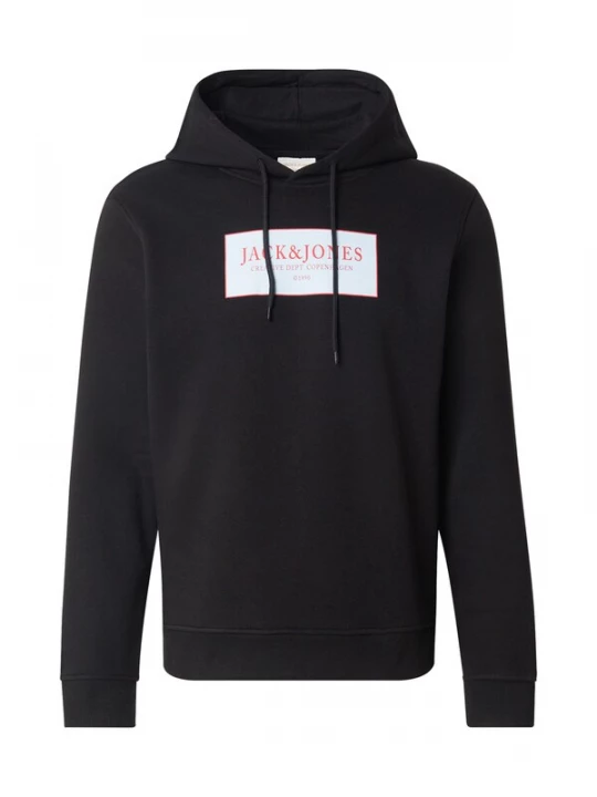 Obrázek produktu JACK & JONES Mikina 'JORGREENE' červená / černá / bílá