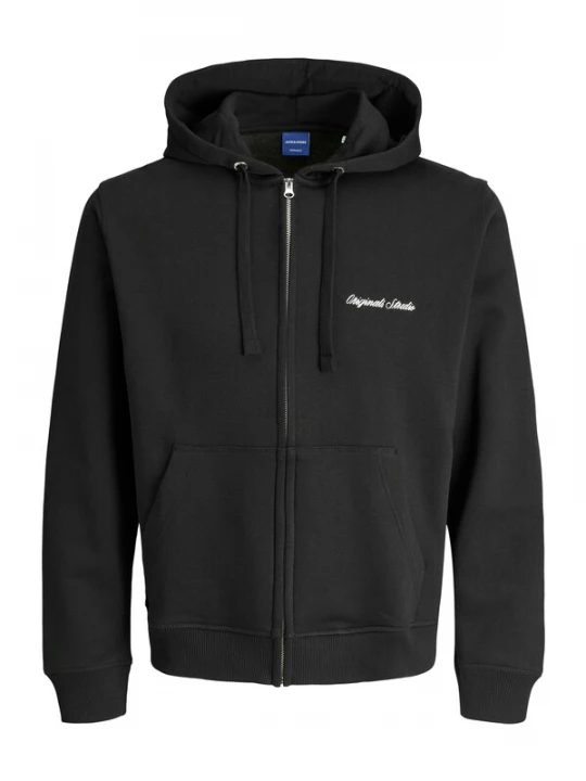 Obrázek produktu JACK & JONES Mikina 'JORNorrebro' černá / bílá