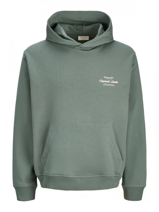 Obrázek produktu JACK & JONES Mikina 'JORNORREBRO' nefritová / bílá