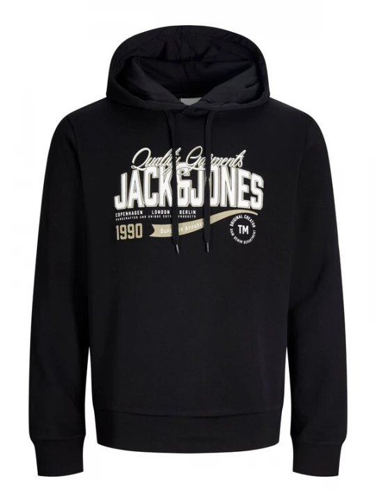 Obrázek produktu JACK & JONES Mikina starobéžová / černá / bílá