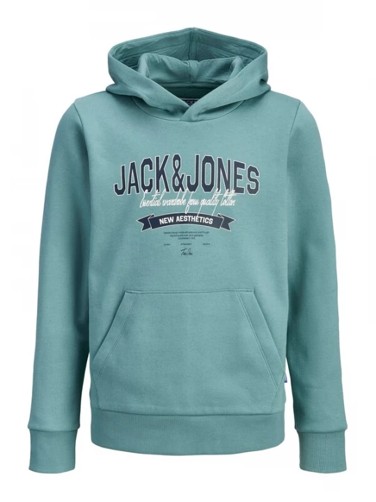 Obrázek produktu JACK & JONES MINI Mikina azurová modrá / tmavě modrá / bílá